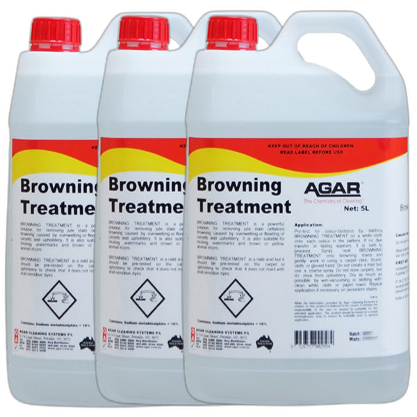 Agar | Browning Treatment Stain Remover Carton Quantity | Crystalwhite Cleaning Supplies Melbourne