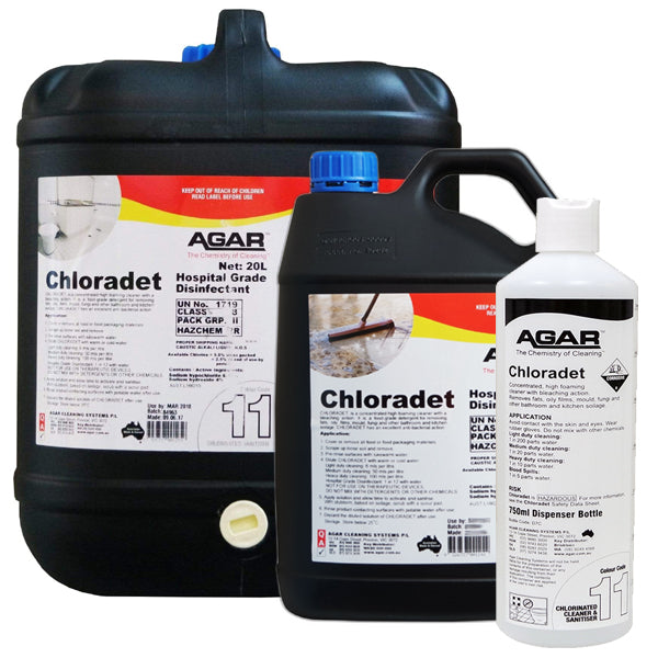 Agar | Chloradet Group | Crystalwhite Cleaning Supplies Melbourne