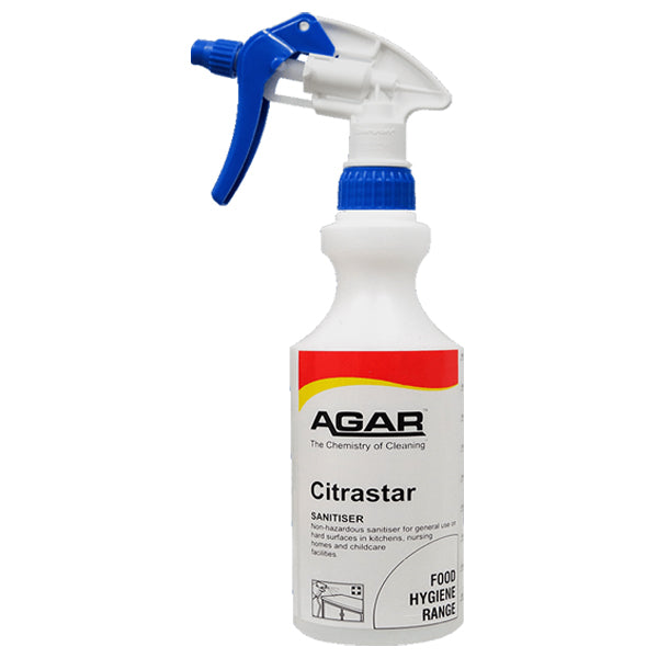 Agar | Citrastar Kitchen Sanitiser 500ml | Crystalwhite Cleaning Supplies Melbourne