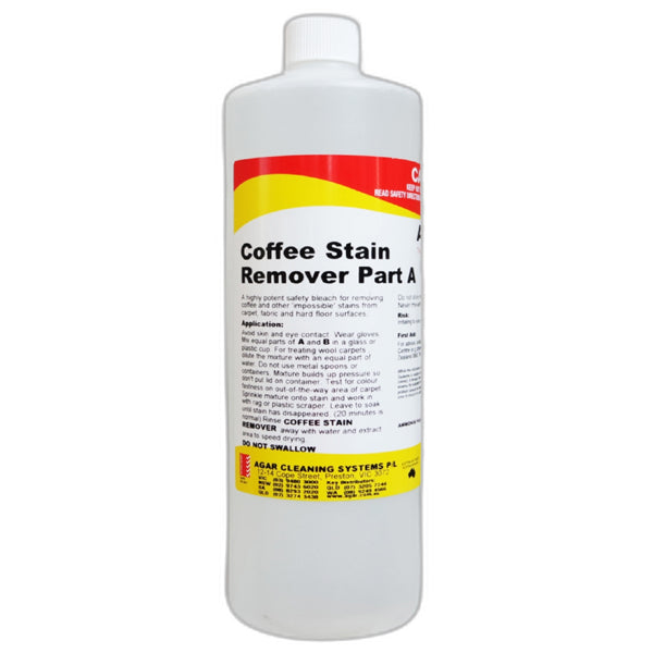 Agar | Coffee Stain Remover Part A | Crystalwhite Cleaning Supplies Melbourne