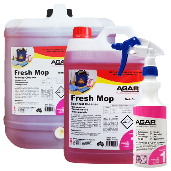 Agar | Fresh Mop Biodegradable Group | Crystalwhite Cleaning Supplies Melbourne