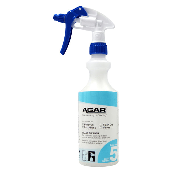 Agar | Fast Glass Empty Bottle | Crystalwhite Cleaning Supplies Melbourne