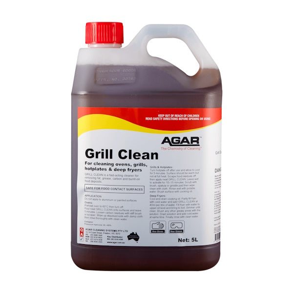 Agar | Grill Clean 5Lt | Crystalwhite Cleaning Supplies Melbourne