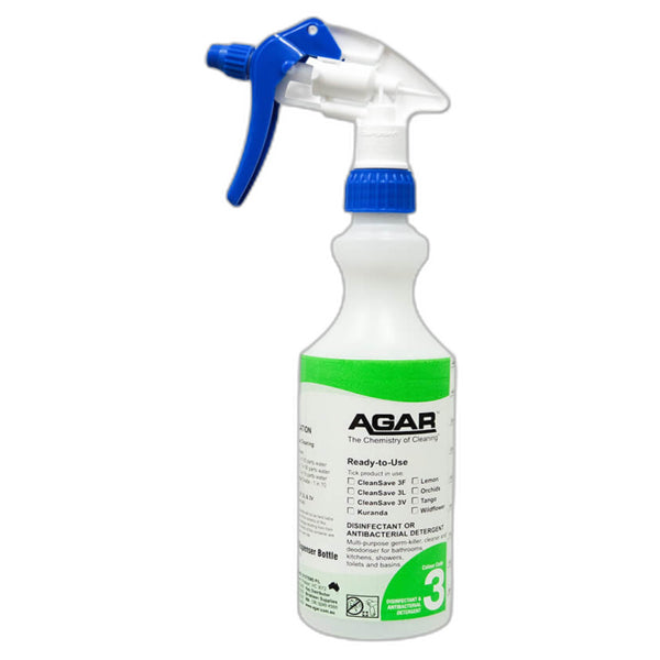 Agar | Lemon Commercial Disinfectant 500ml Empty Bottle | Crystalwhite Cleaning Melbourne