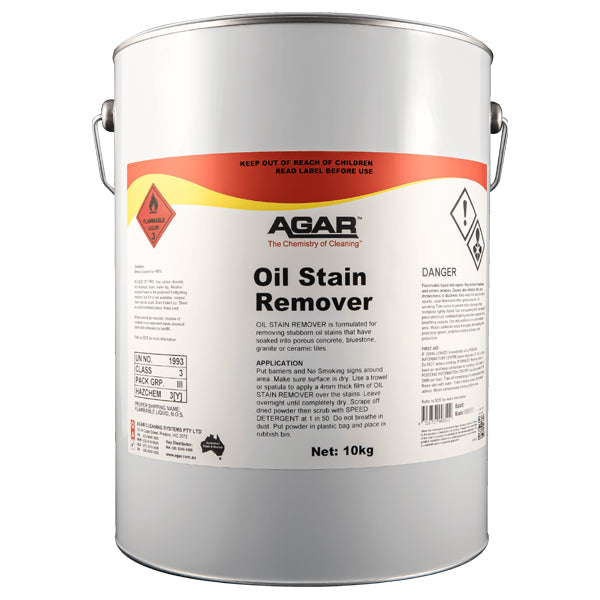 Agar | Oil Stain Remover 10Kg | Crystalwhite Cleaning Supplies Melbourne