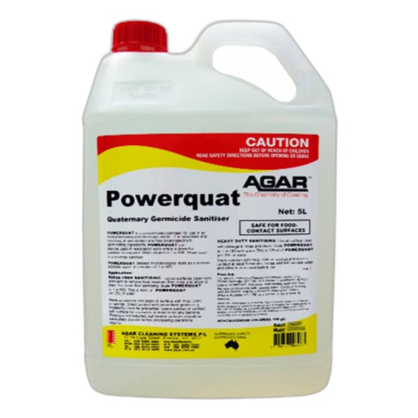 Agar | Powerquat Twin Chain Sanitizer 5Lt | Crystalwhite Cleaning Supplies Melbourne