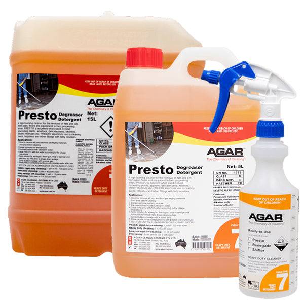 Agar Presto Kitchen Degreaser Detergent | Remove Fat and Oil – Crystalwhite
