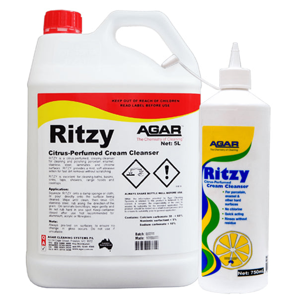 Agar | Agar Ritzy Creamy Cleanser | Crystalwhite Cleaning Supplies Melbourne