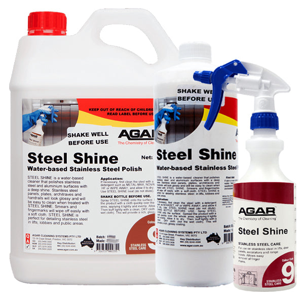 Agar | Steel Shine Group | Crystalwhite Cleaning Supplies Melbourne
