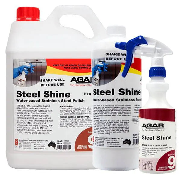 Agar Steel Shine 水性抛光剂