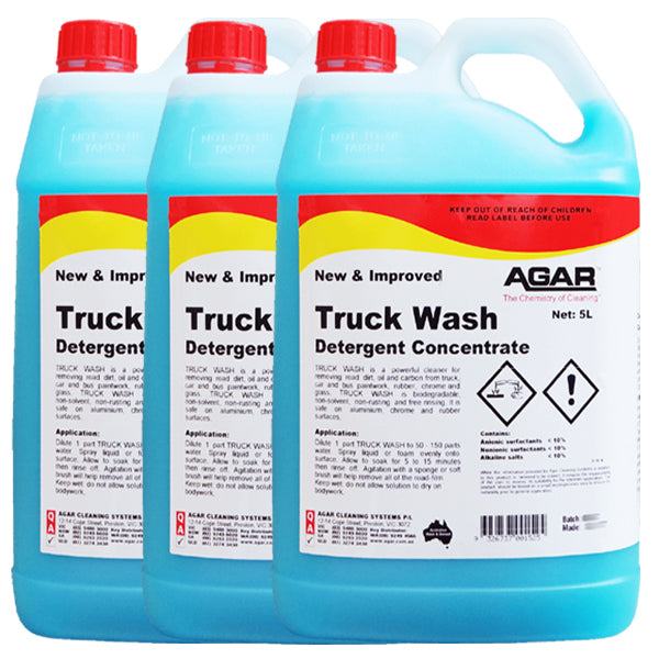 Agar | Truck Wash Detergent Concentrate Carton | Crystalwhite Cleaning Supplies Melbourne