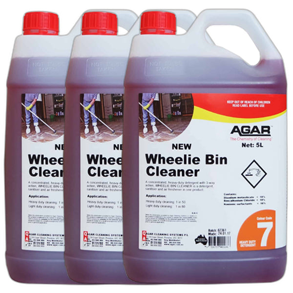 Agar | Wheelie Bin Cleaner Carton Quantity | Crystalwhite Cleaning Supplies Melbourne