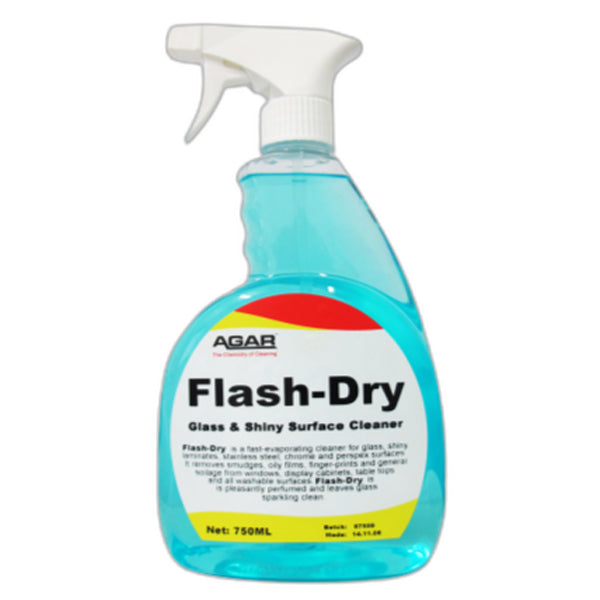 Agar | Flash Dry Window Cleaner 750ml | Crystalwhite Cleaning Supplies Melbourne