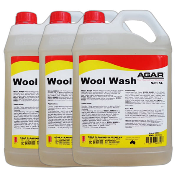 Agar | Woolwash Woollen Clothes Detergent Carton Quantity | Crystalwhite Cleaning Supplies Melbourne
