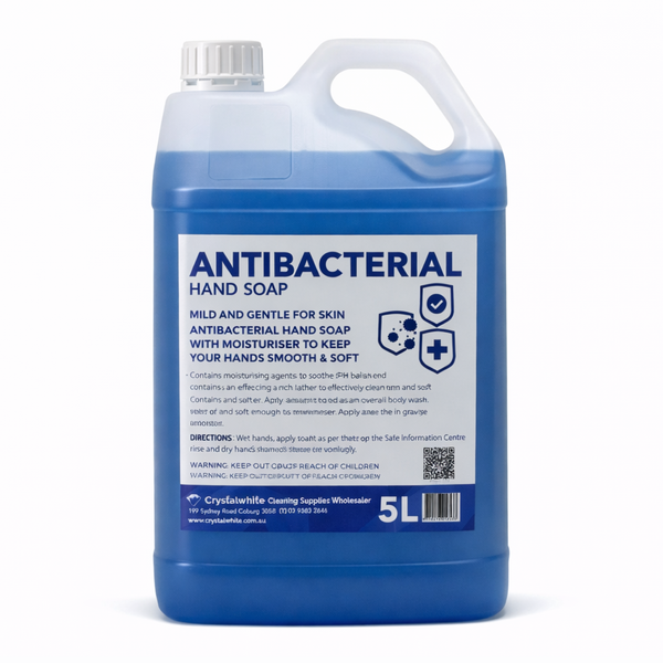 Crystalwhite | Antibacterial Hand Soap 5Lt | Crystalwhite Cleaning Supplies Melbourne