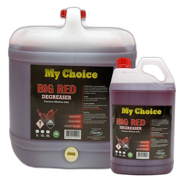 My Choice | Big Red Multi Purpose Detergent Group | Crystalwhite Cleaning Supplies Melbourne