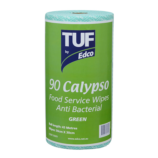 Edco| Calypso Food Servie Wipes Green | Crystalwhite Cleaning Supplies Melbourne