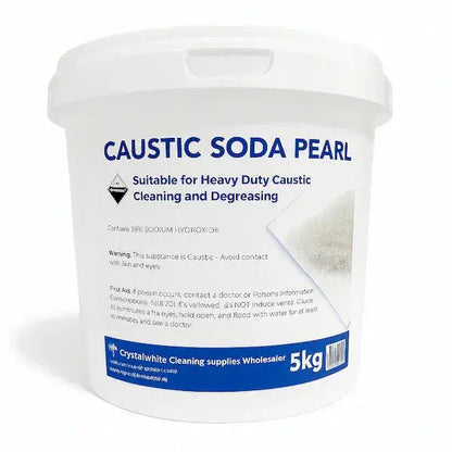 Crystalwhite Cleaning Supplies | Formosoda-P Caustic Soda Pearl Sodium Hydroxide | Crystalwhite Cleaning Supplies Melbourne