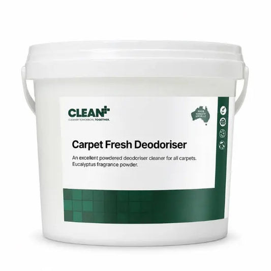 Clean Plus | Carpet Fresh Deodoriser Powder 5Kg | Crystalwhite Cleaning Supplies Melbourne