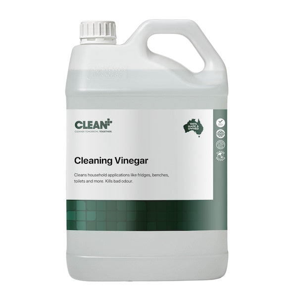 Clean Plus | Cleaning Vinegar 10% Acetic Acid 5Lt | Crystalwhite Cleaning Supplies Melbourne