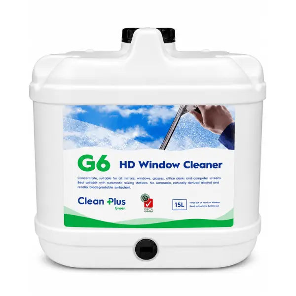 Clean Plus | G6 HD Window Cleaner | Crystalwhite Cleaning Supplies Melbourne