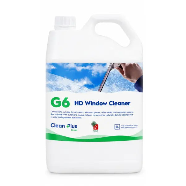 Clean Plus | G6 HD Window Cleaner | Crystalwhite Cleaning Supplies Melbourne