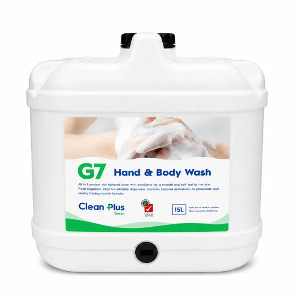 Clean Plus | G7 Hand and Body Wash | Crystalwhite Cleaning Supplies Melbourne