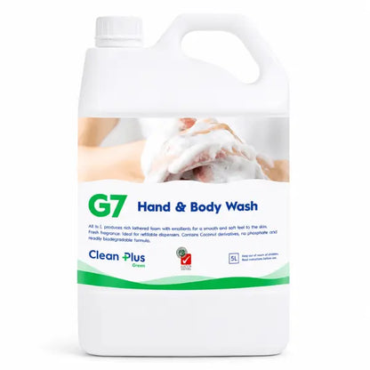 Clean Plus | G7 Hand and Body Wash | Crystalwhite Cleaning Supplies Melbourne