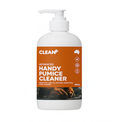 Clean Plus | Handy Pumice Abrasives Hand Cleaner 500ml | Crystalwhite Cleaning Supplies Melbourne