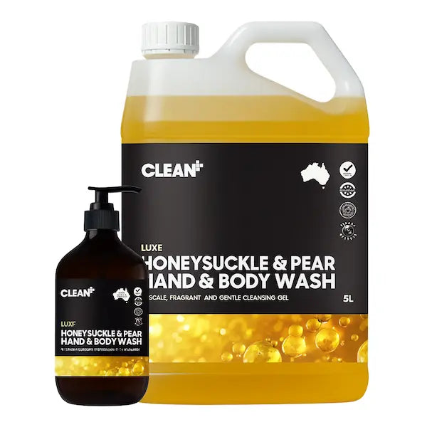 Clean Plus Honey and Pear Hand Wash Luxurious Cleansing Gel