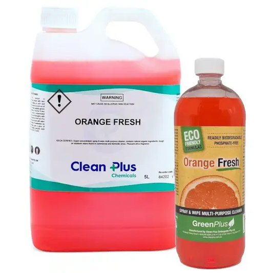 Green Plus Orange Fresh Spray and Wipe Multi Purpose Cleaner Clean Plus