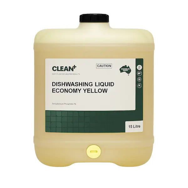 Clean Plus Sink Dishwashing Liquid Economy Lemon 15Lt