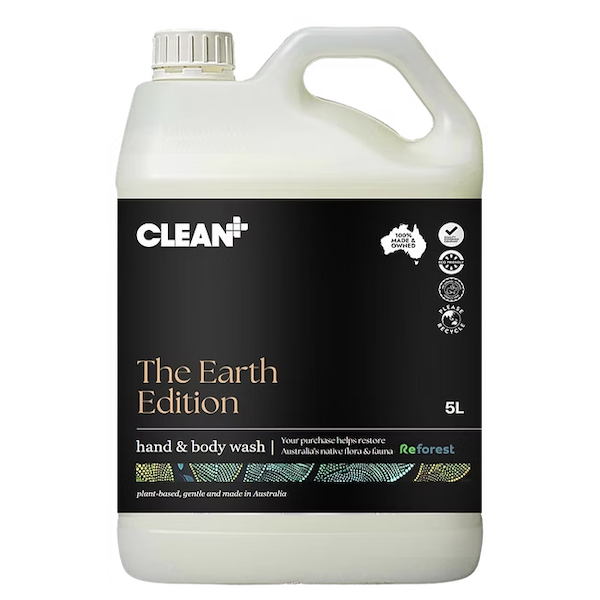 Clean Plus | Clean Plus The Earth Edition | Plant Base Hand and Body Wash | Crystalwhite Cleaning Supplies Melbourne