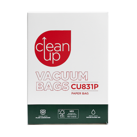 Vacspare | CleanUp by Unifit Vacuum Bags CU831 | Crystalwhite Cleaning Supplies Melbourne