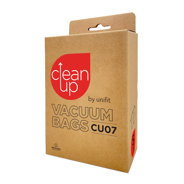 Vacspare | CleanUp by Unifit Vacuum Bags CU131 | Crystalwhite Cleaning Supplies Melbourne