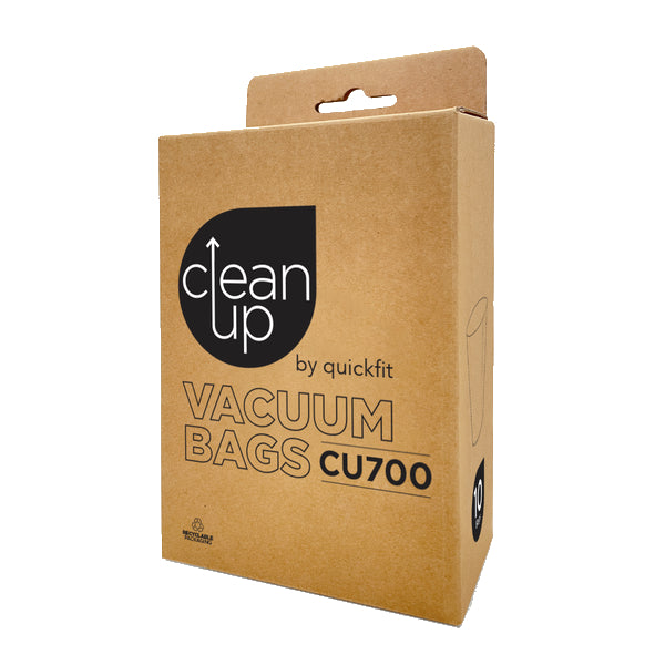 Vacspare | CleanUp by Unifit Vacuum Cleaner Bags CU700 | Crystalwhite Cleaning Supplies Melbourne
