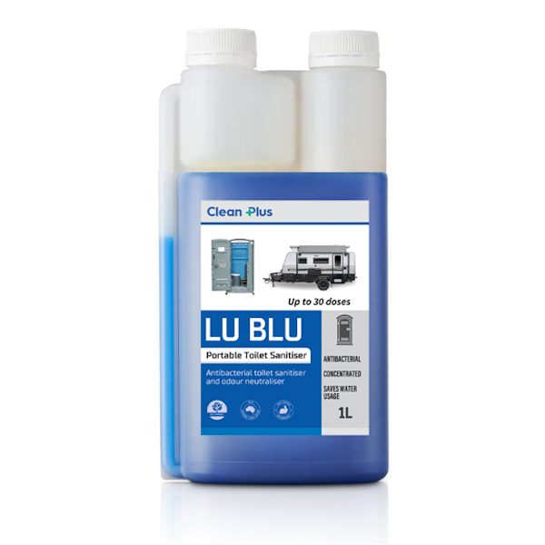 Clean Plus | Clean Plus Lu Blu Portable Toilet Sanitiser | Crystalwhite Cleaning Supplies Melbourne