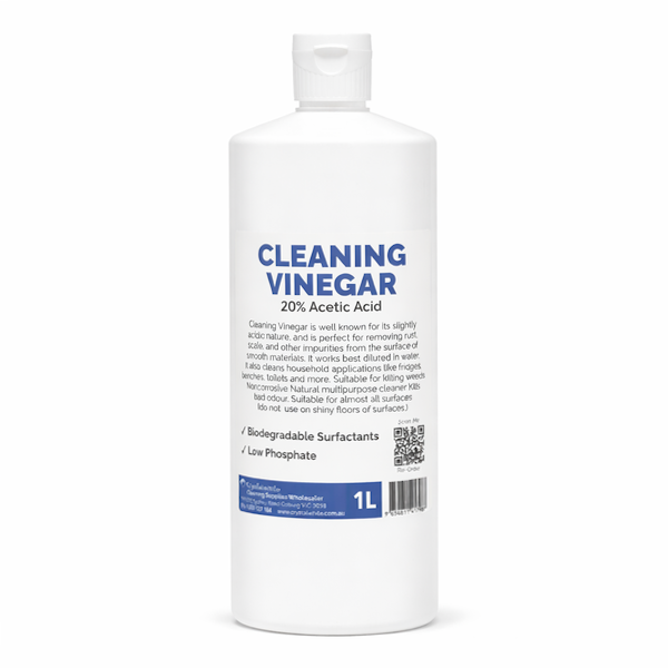 Crystalwhite | Cleaning Vinegar 1lt | Crystalwhite Cleaning Supplies Melbourne