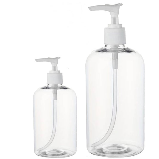 Crystalwhite | Pump with 500ml or 1Lt Clear PET Bottle | Crystalwhite Cleaning Supplies Melbourne