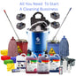 Commercial Cleaning Start-up Kit | Pacvac Superpro Go Commercial Vacuum | Crystalwhite Cleaning Supplies Melbourne.