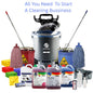 Commercial Cleaning Start-up Kit  Pacvac Thrift Backpack Vacuum | Crystalwhite Cleaning Supplies Melbourne.