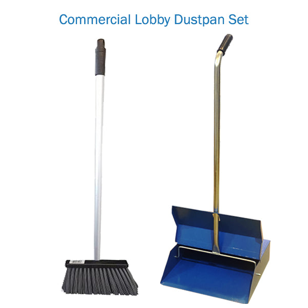 Crystalwhite Cleaning Supplies | Commercial Lobby Dustpan Set | Crystalwhite Cleaning Supplies Melbourne