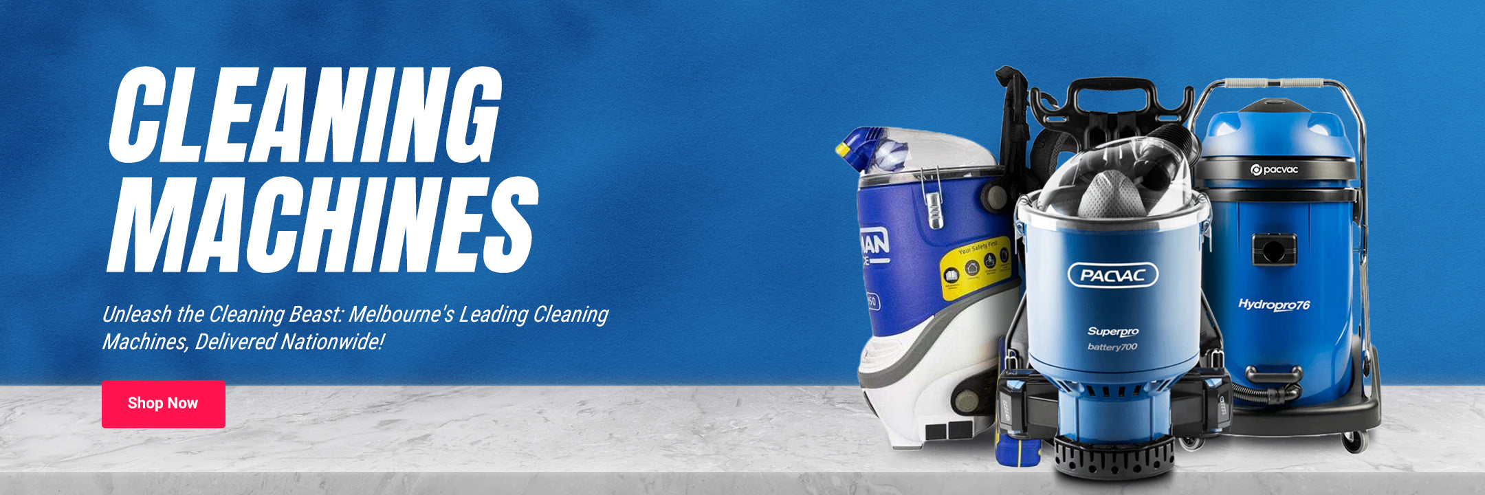 Cleaning Vacuums and Machines