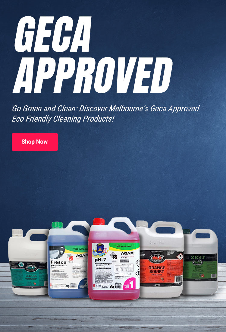 Gecca Approved Cleaning Products