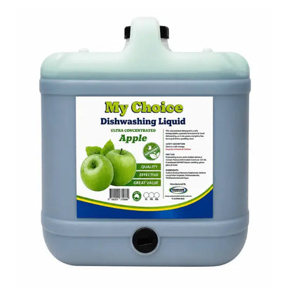 My choice | Apple Detergent Sink Dishwashing 15Lt Biodegradable | Crystalwhite Cleaning Supplies Melbourne