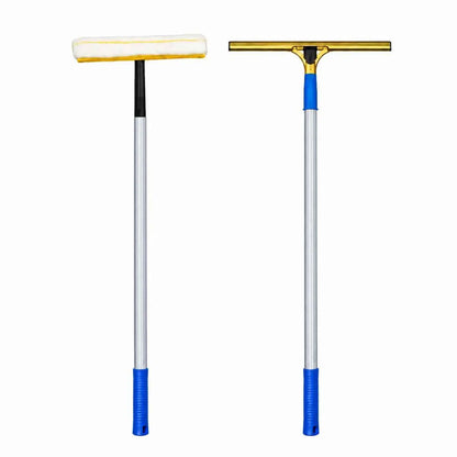 Crystalwhite 35cm Window Washer with 2.20m Telescopic Pole Crystalwhite Cleaning Supplies