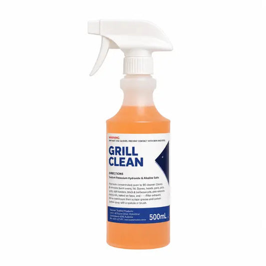 Crystalwhite | Grill Clean 500ml Oven, Canopy & Range Hood Cleaner | Crystalwhite Cleaning Supplies Melbourne