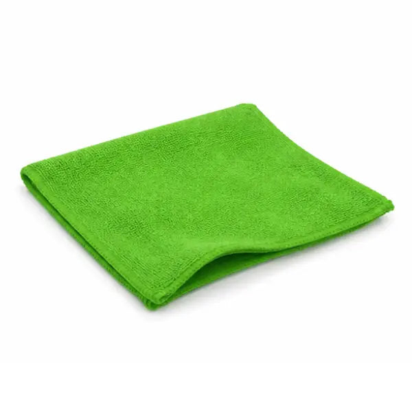 Crystalwhite | Microfibre Cloth Each Cloth Green | Crystalwhite Cleaning Supplies Melbourne