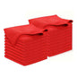 Crystalwhite | Microfibre Cloth Red [20 Cloths] | Crystalwhite Cleaning Supplies Melbourne