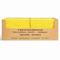 Crystalwhite | Microfibre Cloth Yellow [50 Cloths] | Crystalwhite Cleaning Supplies Melbourne